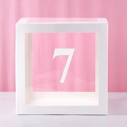 Lysbildefremvisning - Gjennomsiktig Tallboks