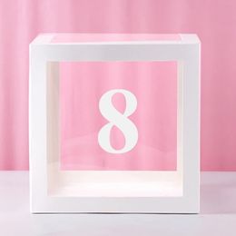 Lysbildefremvisning - Gjennomsiktig Tallboks