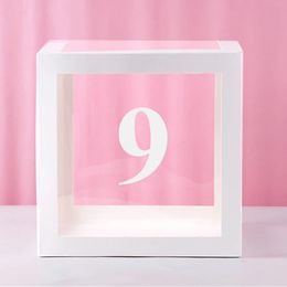 Lysbildefremvisning - Gjennomsiktig Tallboks