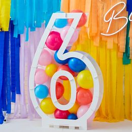 Bildspel - Ballongbox Siffra Vit