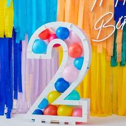 Bildspel - Ballongbox Siffra Vit