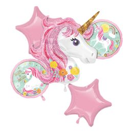 Ballongbukett Enhörning