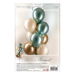 Bildspel - Ballongbukett Green Blush