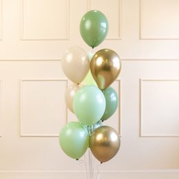 Diaesitys - Ilmapallokimppu Vihreä Värisekoitus