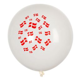 Ballonger Danska Flaggan