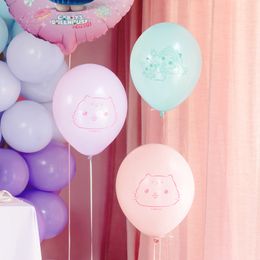 Bildspel - Ballonger Gabbys Dockskåp Pastell