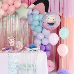 Bildspel - Ballonger Gabbys Dockskåp Pastell