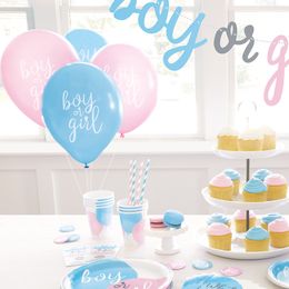 Bildspel - Ballonger Gender Reveal Boy or Girl