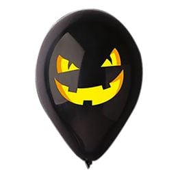 Ballonger Halloween Pumpa Svart