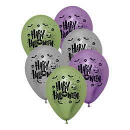 Ballonger Happy Halloween Metallic