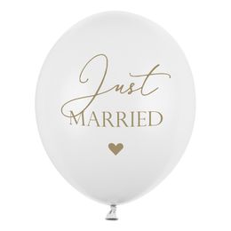 Ballonger Just Married Pure White