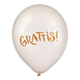 Ballonger Pärlemor Grattis!