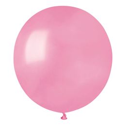 Ballonger Rosa Runda Stora