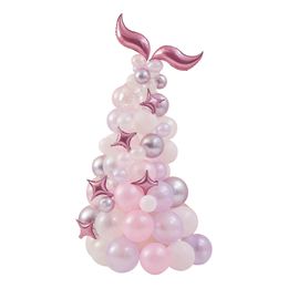 Lysbildefremvisning - DIY Ballonfigur Havfrue