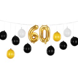 Ballonguirlande 60 Guld/Champagne