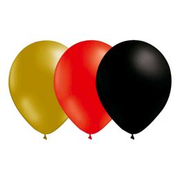 Ballongkombo Guld/Röd/Svart