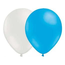 Ballongkombo Lyseblå/Hvit
