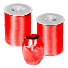 Ballonsnor Metallic Rød