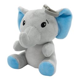 Ballongvikt Elefant Blå med Ögla Liten