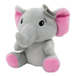 Ballongvikt Elefant Rosa med Ögla Liten