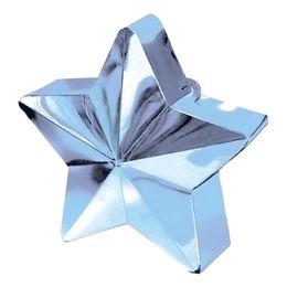 Ballonvægt Stjerne Lyseblå