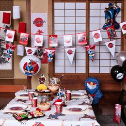 Bildspel - Banderoll Ninja i Polyester