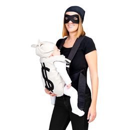 Lysbildefremvisning - Bankrøver med Baby Kostume