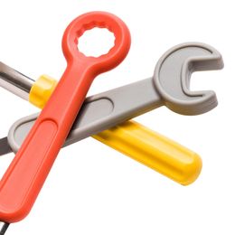 Diaesitys - Lasten työkalumuotoinen aterinsetti