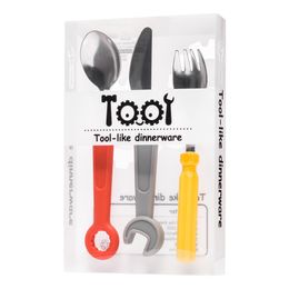 Diaesitys - Lasten työkalumuotoinen aterinsetti