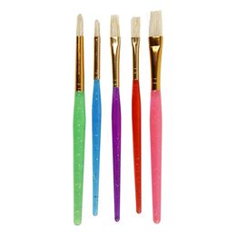 Lysbildefremvisning - Børnepensler Blandede Farver