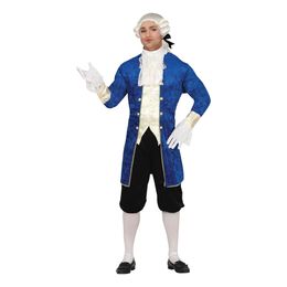 Barokk Blå Karnevalskostyme