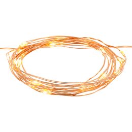 Batteridrevet LED Lysslynge Kobber