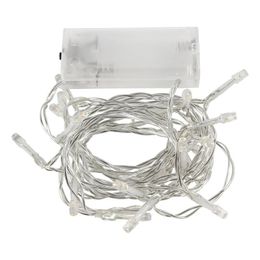 Batteridriven LED Ljusslinga Transparent