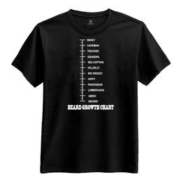 Beard Growth Chart T-shirt
