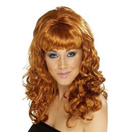 Beehive Rödbrun Peruk