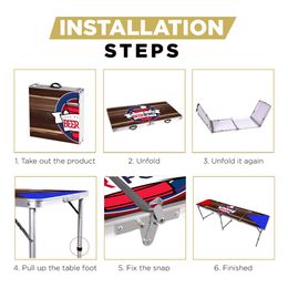 Lysbildefremvisning - Beer Pong Bord