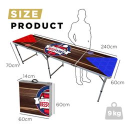 Lysbildefremvisning - Beer Pong Bord