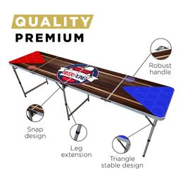 Lysbildefremvisning - Beer Pong Bord