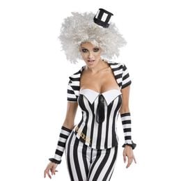 Bildspel - Beetlejuice Korsett Deluxe Maskeraddräkt