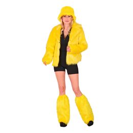 Bildspel - Benvärmare Fluffiga Gul