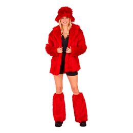 Bildspel - Benvärmare Fluffiga Röd