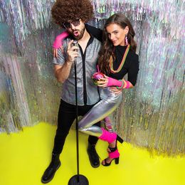 Bildspel - Benvärmare Neonrosa