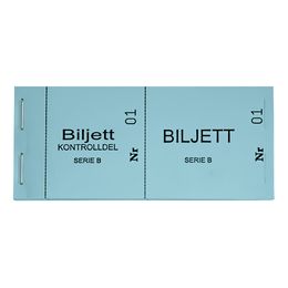 Bildspel - Biljettblock 1-100