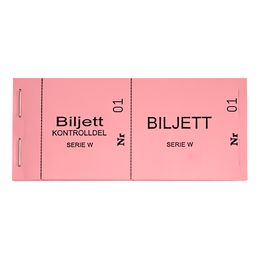 Bildspel - Biljettblock 1-100