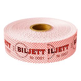 Bildspel - Biljetter på Rulle