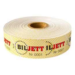 Bildspel - Biljetter på Rulle
