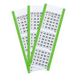 Bingokortit Vihreät