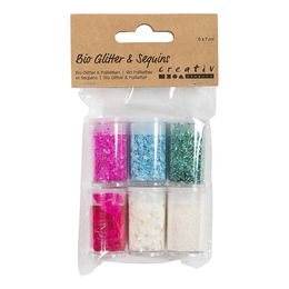 Lysbildefremvisning - Bio-Glitter Blandet Farvemix Sæt