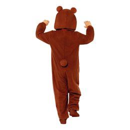 Bildspel - Björn Onesie Barn Maskeraddräkt