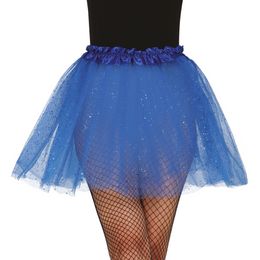 Blå Tyllkjol med Glitter